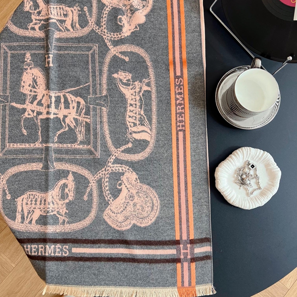 ブランドマフラー細部ディテール